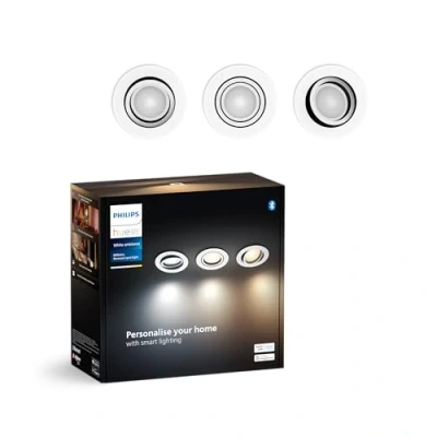 Imagen de Philips Hue Milliskin Foco empotrable LED 3 redondo blanco