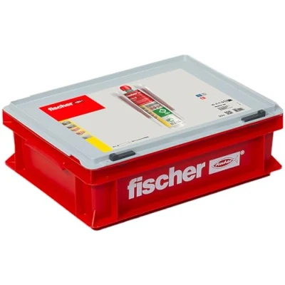 Imagen de fischer mortero de inyección FIS V Zero 300 T en práctico maletín artesanal, universal respetuoso con el medio ambiente y resistente a la intemperie para cargas todos los materiales
