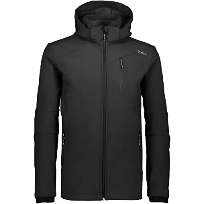 Imagen de CMP Chaqueta Hombre Capucha Cremallera, Negro, 50
