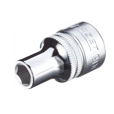 Imagen de Hazet vaso doble hex 900Z 9 9mm, accionamiento 1/2 pulgada, acero cromo vanadio, diseño robusto