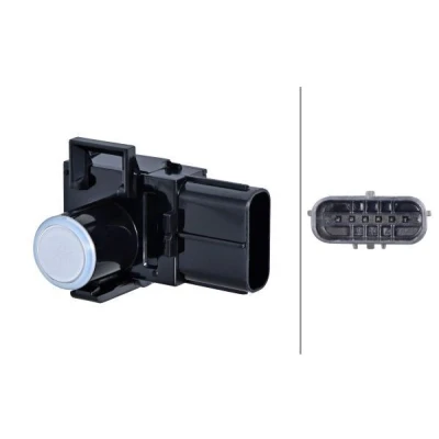 Imagen de HELLA 6PX 358 270 141 Sensores de Aparcamiento plateado TOYOTA: Land Cruiser Prado 150