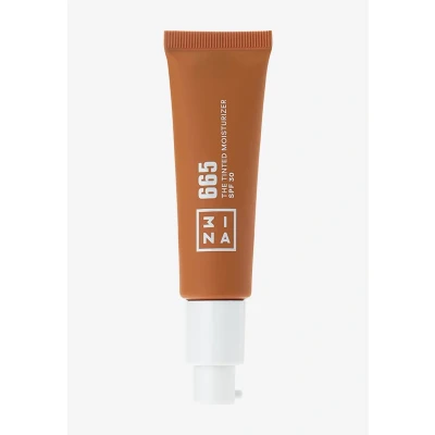 Imagen de 3INA MAKEUP The Tinted Moisturizer SPF30 665 Base de Maquillaje Marrón cálido BB Cream con Protección Solar y Acido Hialurónico para Todo tipo Pieles Vegan Cruelty Free