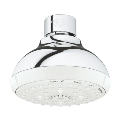 Imagen de Grohe 27606001 Tempesta 100, Sistemas de Ducha Alcachofa, 4 Tipos Chorro, Cromo, 0 V