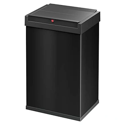 Imagen de Hailo Big Box Cubo de basura, Negro, 40 L