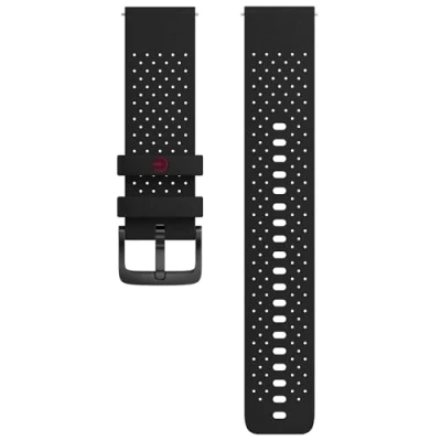 Imagen de Polar Correa de Silicona, Talla S/L, 22 mm, Negro