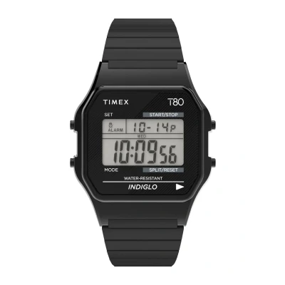 Imagen de Timex Reloj Digital para Mujeres de Cuarzo con Correa en Acero Inoxidable TW2R67000