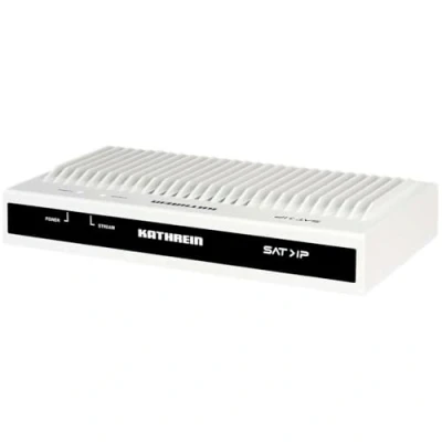 Imagen de Kathrein EXIP 418 Sat&gt;IP Server / SAT2IP Converter (4 entradas de sintonizador DVB S/S2, máx. 8 participantes, Gigabit LAN, K DLAN, Power conexión WiFi a través Router, TV y Radio