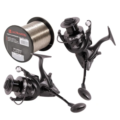 Imagen de Ultimate ULX Carp 8000 2pcs Combo with nylon carpfishing