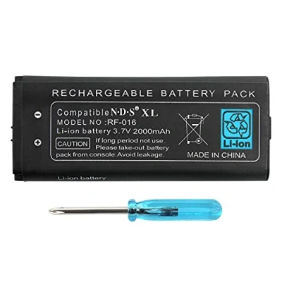 Imagen de OSTENT 2000mAh Rechargeable Lithium Ion Battery + Tool Pack Kit Compatible for Nintendo NDSiLL NDSiXL