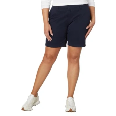 Imagen de Tommy Hilfiger 9&quot; Hollywood Chino Short Pantalones Cortos Informales, Azul Marino, 40 (Pack de 2) para Mujer