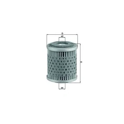 Imagen de MAHLE ORIGINAL KX 38 Filtro Combustible Cartucho filtrante VOLVO: 240 Berlina, 940 I Familiar