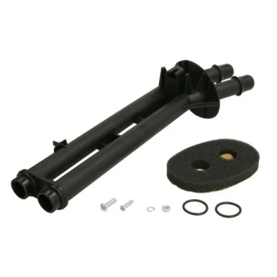 Imagen de THERMOTEC DNP006TT Manguito, intercambiador calor calefacción Eje delantero con junta tornillo PEUGEOT: 207 Hatchback, SW, 406 Berlina