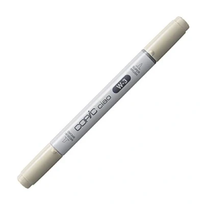 Imagen de COPIC Ciao Marcador Gráfico de Doble Punta, Gris (Warm Gray 3), 1.4 ml