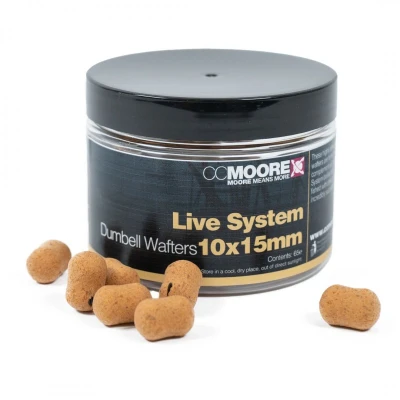 Imagen de CC Moore Live System Dumbell Wafters 10x15mm (65g) Wafter