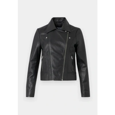 Imagen de Pieces Pcsusse Jacket Chaqueta de cuero, Mujer, Talla: Small, Black