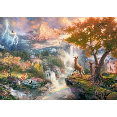 Imagen de Schmidt Spiele CGS_59486 Thomas Kinkade: Disney Bambi Puzzle, Multicolor