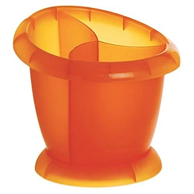Imagen de Excelsa &quot;Arco Iris escurridor para Cubiertos 14 cm, Color Naranja.
