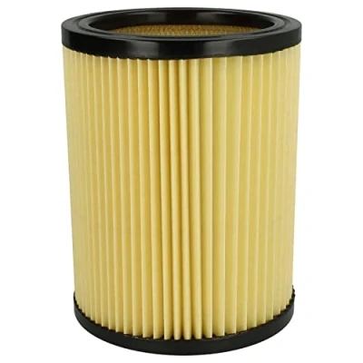 Imagen de vhbw Filtro plisado compatible con Hikoki/Hitachi WDE 1200M, 1200, 3600 aspiradora en seco y mojado Filtro, cartucho