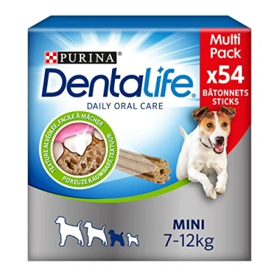 Imagen de DENTALIFE Mini Multipack 54 golosinas masticables para Perros pequeños 882 g Higiene bucal Diaria