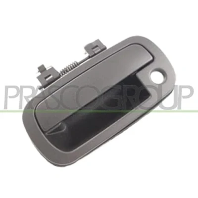 Imagen de PRASCO DS8108002 Manecilla de Puerta exterior, Delante, izquierda con ojo cerradura negro