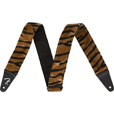 Imagen de Fender Correa para guitarra con estampado de animales salvajes, Tigre salvaje, L