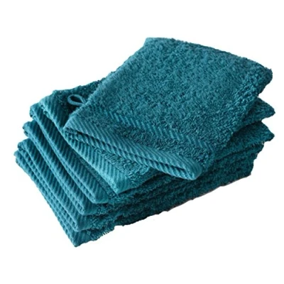 Imagen de de Witte Lietaer 194833 Lote 6 Manoplas baño Algodón Verde Pato 15 x 22 cm