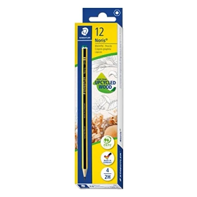 Imagen de Staedler 120 4 Pack de 12 lápices, Negro
