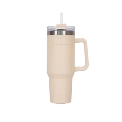 Imagen de Flamingueo Vaso Termico Taza Termo, Acero Inoxidable, Termo Cafe Para Llevar, Bebidas Frías 24h y Calientes 10h, Botella Termica, 1,18 Litros