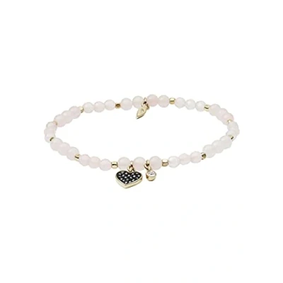 Imagen de Fossil Vintage Motifs Pulsera goldcoloured/pink, Mujer, Talla: One Size, Gold coloured/pink