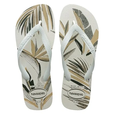 Imagen de Havaianas Aloha, Chanclas Cómodas, Duraderas y Veraniegas, Suela con Estampado de Hojas, Antideslizante, Hombre