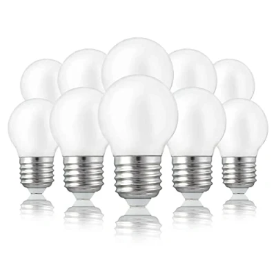 Imagen de Hellum 209204 bombilla LED E27, color blanco cálido con 2,5 W, repuesto para bombillas de 25 250 lúmenes, 2700 K, E27 iluminación mate, 5 unidades