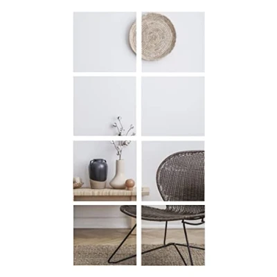 Imagen de BD ART Espejos de Pared Vidrio 30 x cm Conjunto 8 Piezas