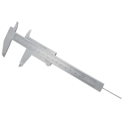 Imagen de Sonew Calibrador a Vernier de 150 mm plástico Que desliza la Regla guía ceja del Dispositivo medición Deslizamiento