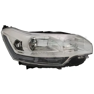 Imagen de TYC 20 11755 15 2 Faros derecha H7/H1/H7 con luz diurna, estática para curvas circulación por la electromotor CITROËN: C5 3