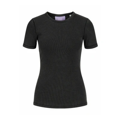 Imagen de JJXX Frankie WASH SS STR JRS Camiseta básica, Mujer, Talla: XS, Black