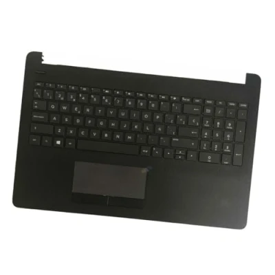 Imagen de Teclado de Computadora Portátil Compatible para HP Pavilion 15 BS BW 15T BR 15Z 250 G6 255 256 TPN C129 C130 Español Funda Palma Carcasa Negro