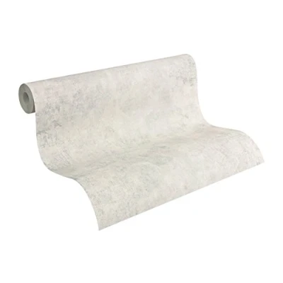 Imagen de A.S. Création Papel pintado Liso Elements tejido no 10.05 m x 0.53 Gris Fabricado en Alemania 954064 95406 4