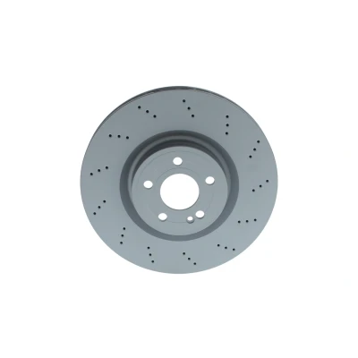 Imagen de BOSCH 0 986 479 F10 Disco de freno 350 30 5 112 ventilado, perforado revestido altamente carbonizado con tornillos MERCEDES BENZ: Clase A, B