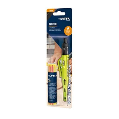 Imagen de LYRA 4498102 Profi Rotulador con Minas de Repuesto Dry Leads (Multicolor), portaminas para Todas Las Superficies, sacapuntas, Azul