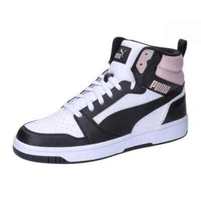Imagen de Puma Rebound V6, Zapatillas Unisex adulto, White Black Mauve Mist, 43 EU