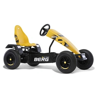 Imagen de BERG Kart de pedales B. Super Yellow BFR Asiento ajustable A partir 5 años Piñón Libre