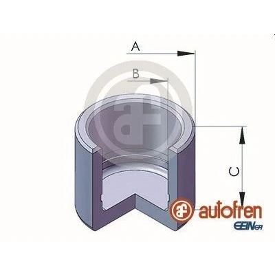 Imagen de AUTOFREN SEINSA D02528 Émbolo, pinza del freno 41 LOCK FIAT: Ducato III Furgón