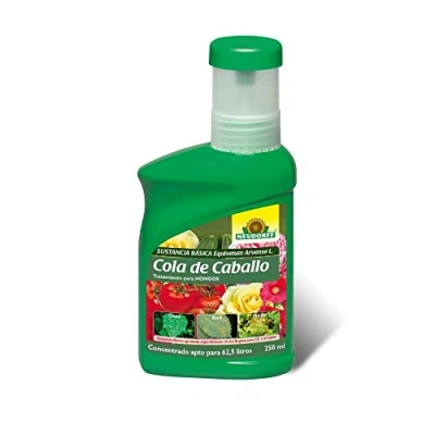 Imagen de Fungicida Natural Sustancia Básica Cola de Caballo, Equisetum Arvense L, Tratamiento Hongos Oidio y Mildu, 250 ml (Concentrado para 62,5 Litros).