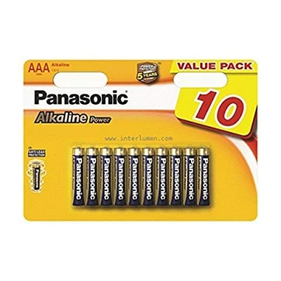 Imagen de Panasonic 2380 Paquete de pilas alcalinas AAA (1,5 V)