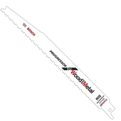 Imagen de Bosch 2 609 256 714 Hoja de sierra sable bimetálica S 3456 XF (pack 2)