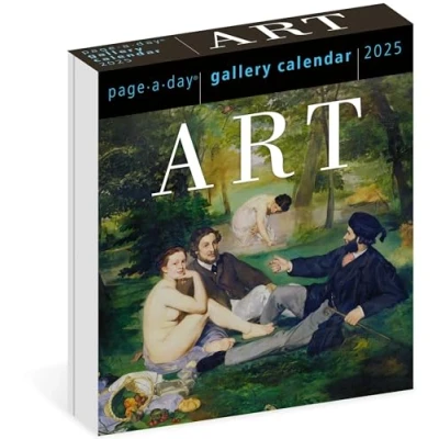 Imagen de Art Page A Day® Gallery Calendar 2025: The Next Best Thing to Exploring Your Favourite Museum