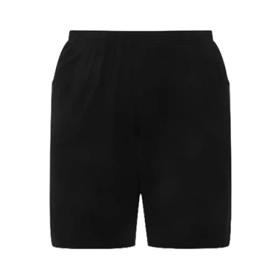 Imagen de Ulla Popken Pantalones Cortos, Bolsillos, Cintura elástica Bermudas, Negro, 40W x 32L para Mujer