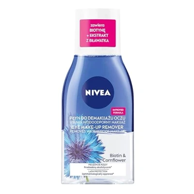 Imagen de NIVEA Biotin &amp; Cornflower Desmaquillador de ojos bifásico 125 ml