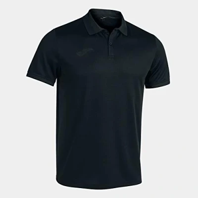 Imagen de Joma Hombre Camisa de Polo, Negro Antracita, 4XS