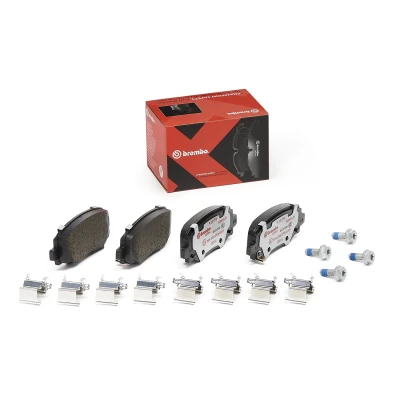 Imagen de BREMBO P 23 177X Juego de pastillas freno con avisador acústico desgaste accesorios JEEP: Compass, Renegade SUV, FIAT: 500X